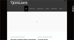 Desktop Screenshot of cineforumatalante.com