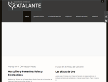 Tablet Screenshot of cineforumatalante.com